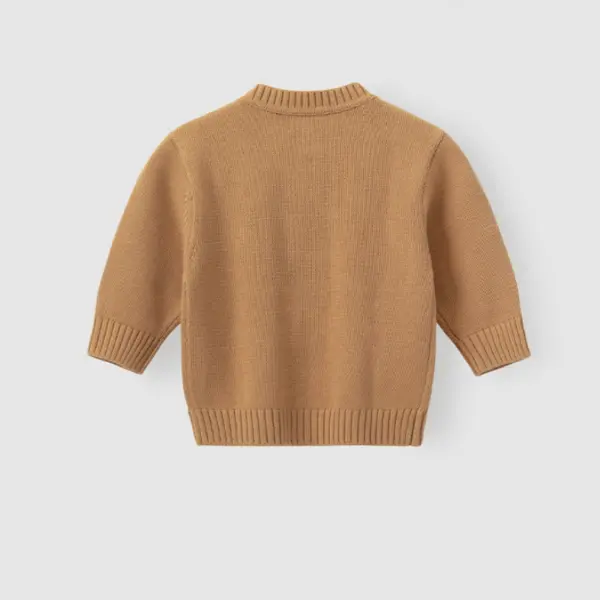 Babykatoenen gebreid vest