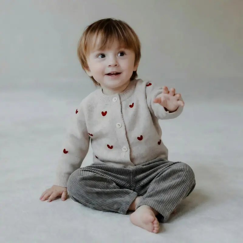 Collectie babywollen breigoed