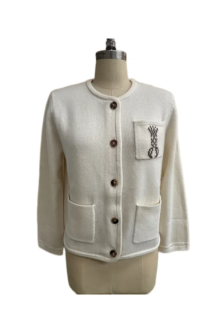 Dames cropped vest trui