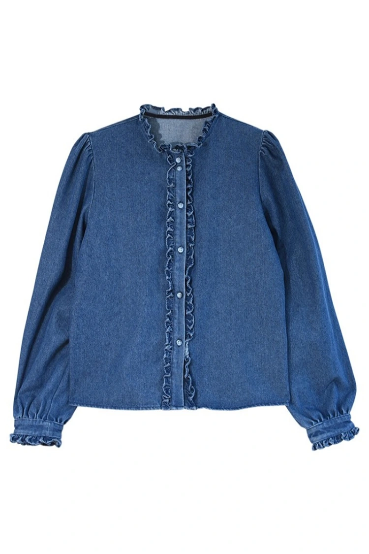 Casual denimblouse voor dames