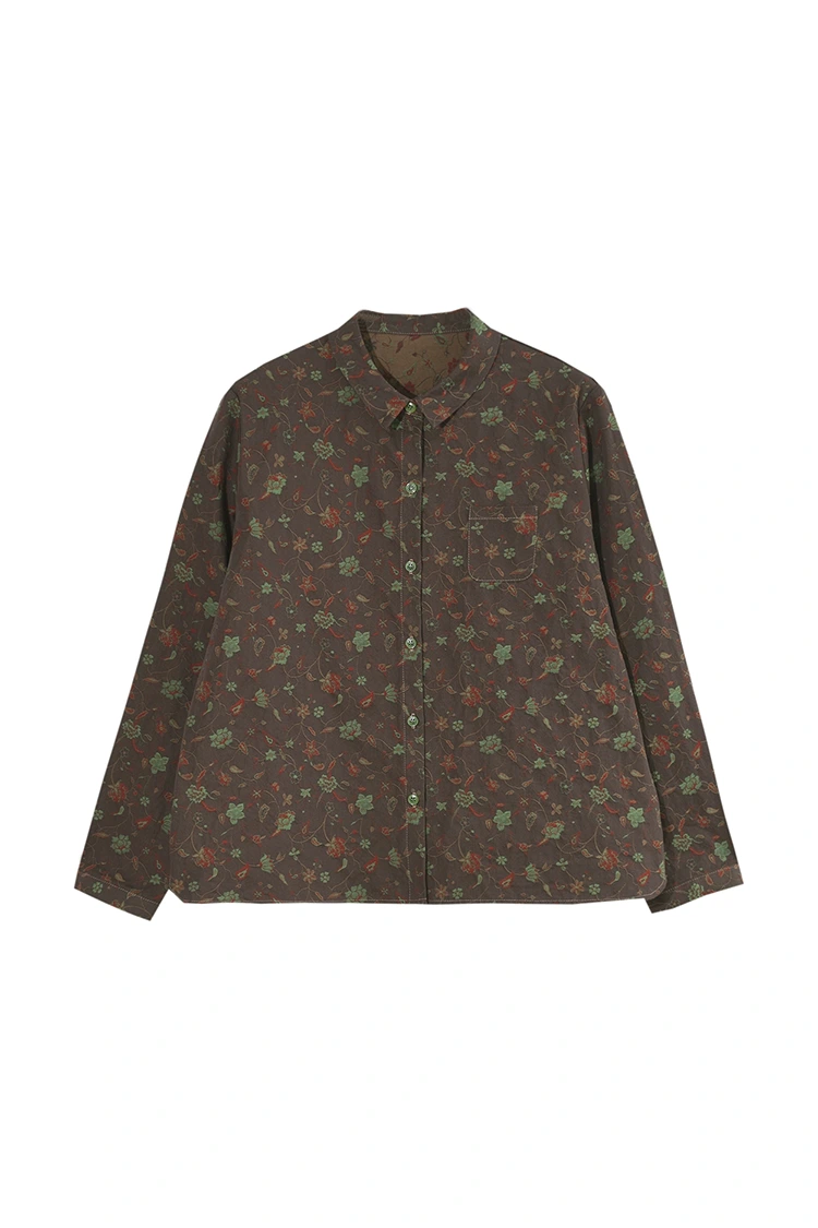 Casual damesblouse met bloemenprint